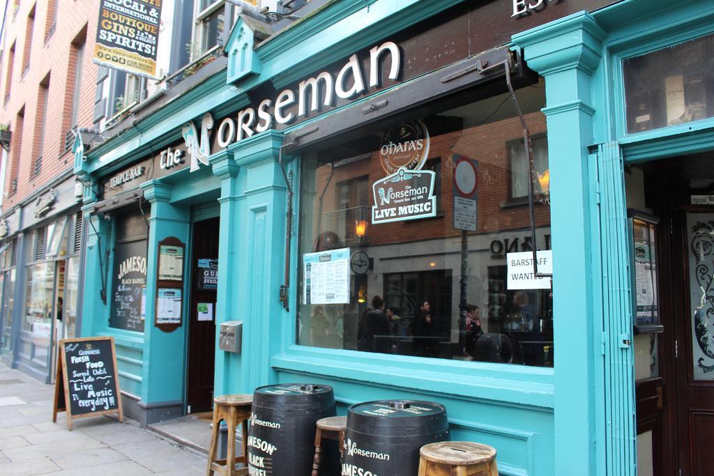 The Norseman Temple Bar Hotel Dublin Exterior foto